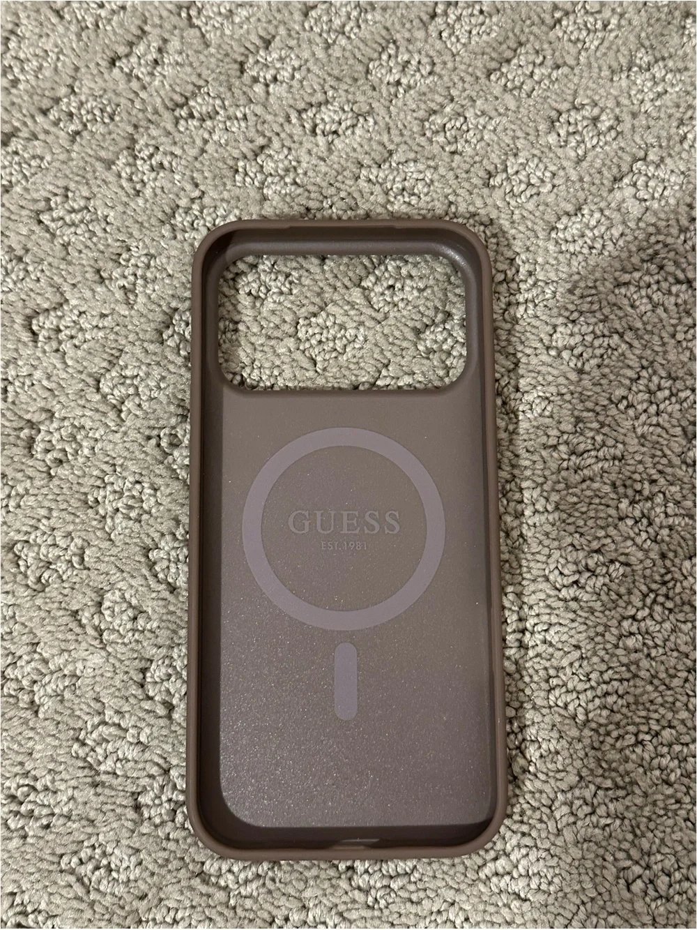 BRAND NEW Guess Monogram MagSafe Case for Apple iPhone 17 Pro Max - Brown